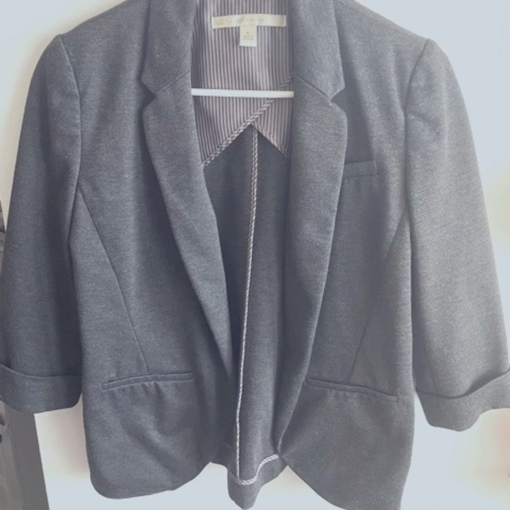 LC Lauren Conrad gray blazer
